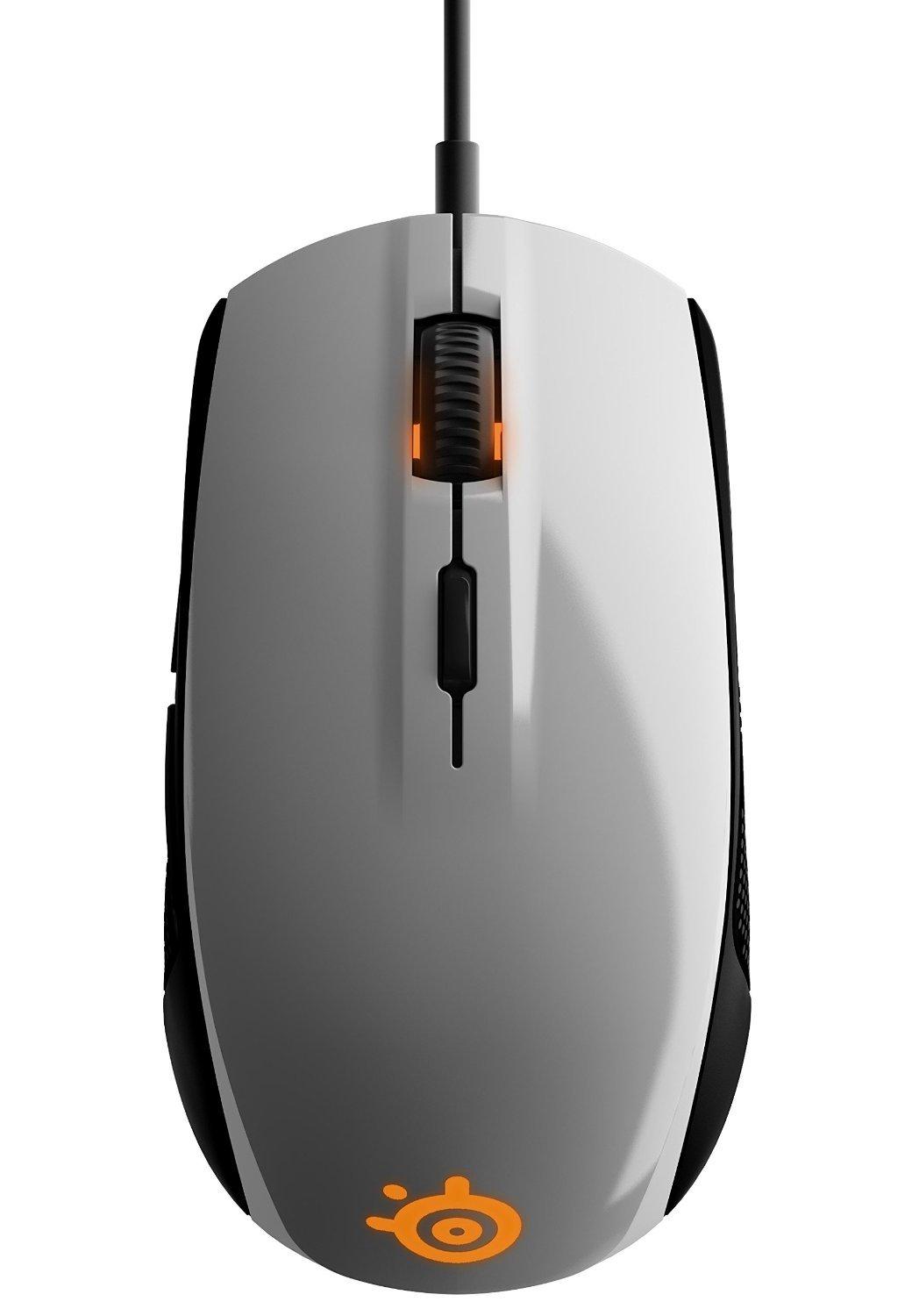 

ігрова миша SteelSeries Rival 100 біла 62335 для користувачів []Оптична для правої руки білий
