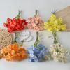 Artificial 2 Fork Chamomile Daisy Persian Flower Home Photo Garden Decor Bouquet
