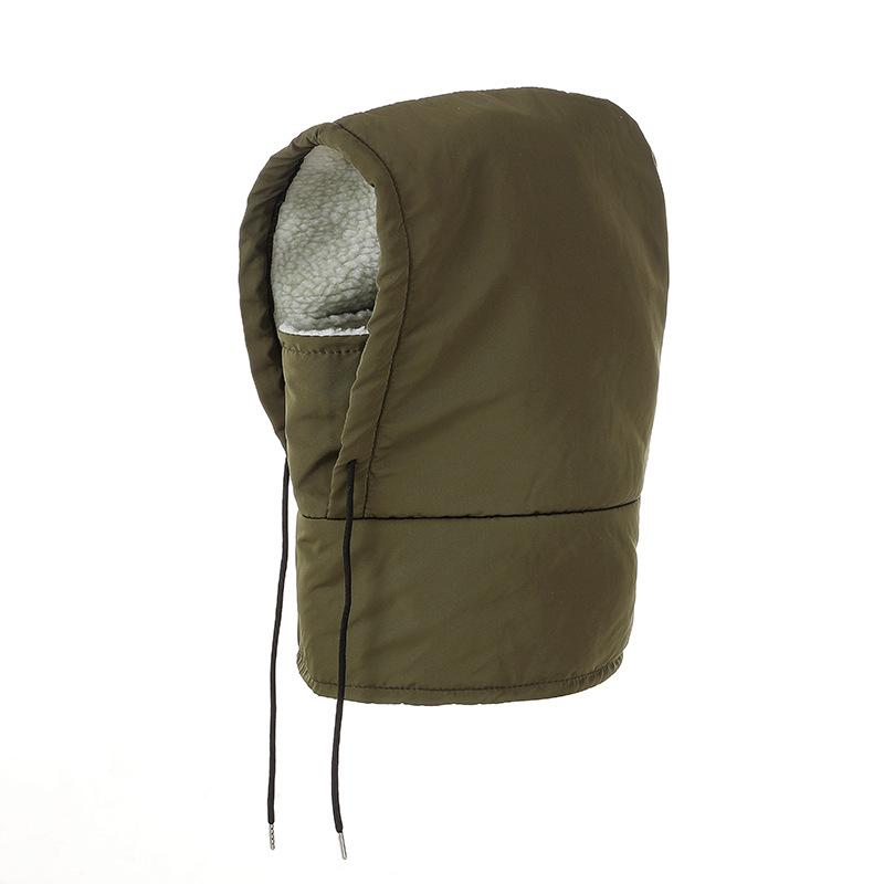 Agriculturi Waterproof Fleece-Lined Hood W/Drawstr,Keep Head,Neck Warm