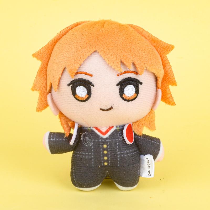 18pcs/lot 10CM Persona Plush Toys Keyring Joker Shiomi Kotone Yuuki Makoto Anime Game Dolls Pendant Keychain Gifts