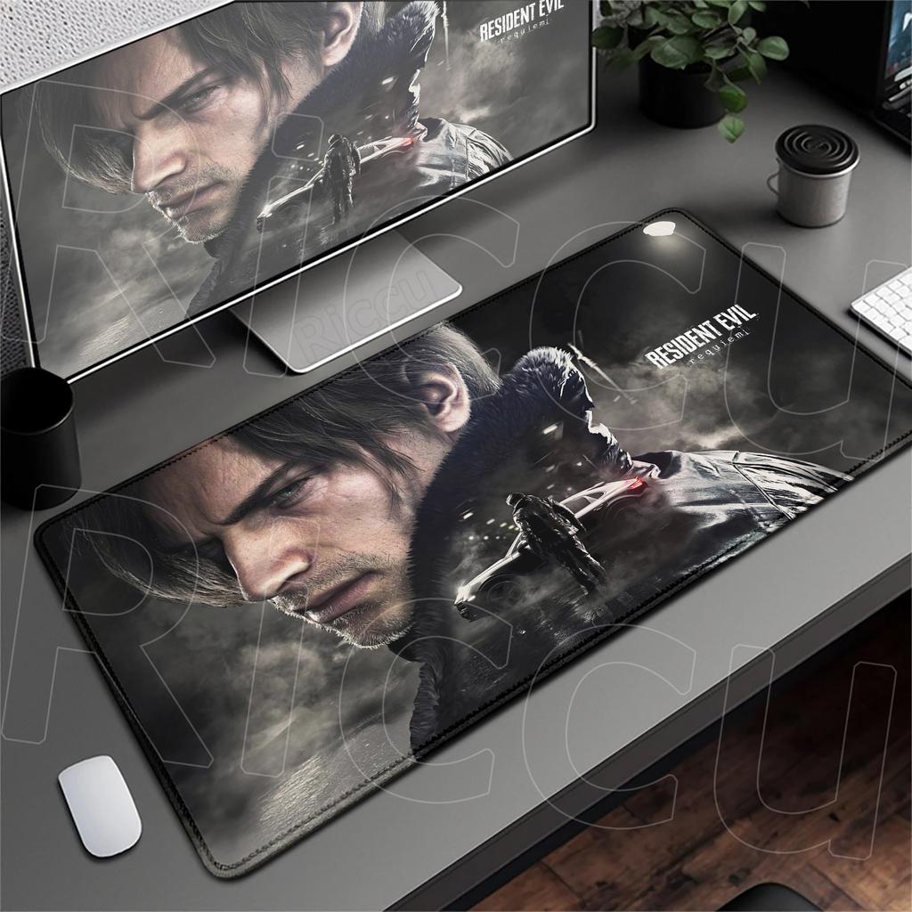 30cmx60cm(11.8x23.6inch) Gaming Long Mouse Pad R-Resident Evil Requiem Laptop Cabinet Non-slip Gamer Keyboard Deskmat Computer Office Accessories