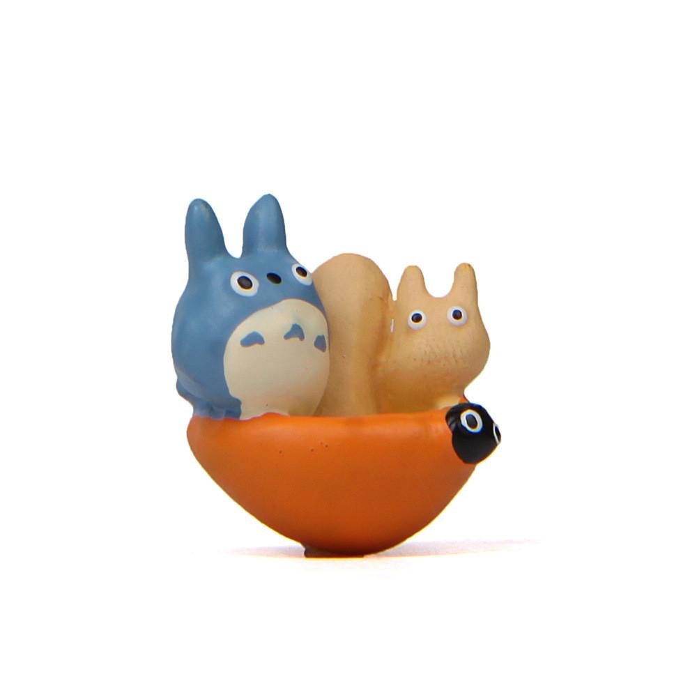 Cartoon Neighbor My Totoro Resin Garden Decor With Mushroom Figurine Gift For