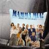Mamma Mia Povlak na polštář TV Čtvercový polštář Ložnice Pohovka Volný čas Pohodlný polštář Auto Domácí dekorace