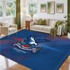 Crystal Palace Design Crystal Velvet Rug Soft Decorative Mat for Bedroom Entrance