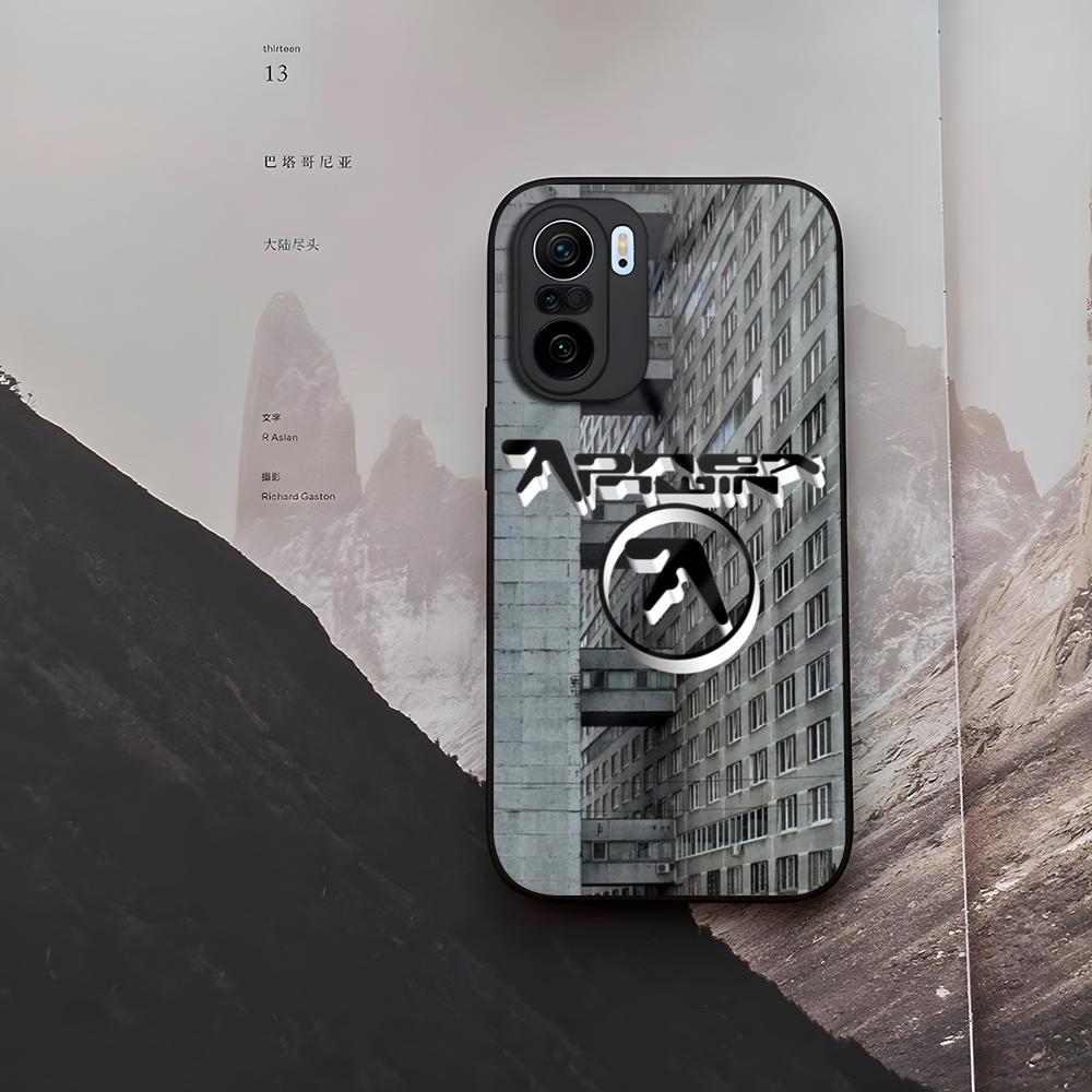 Aphex Twin Symbol Logo Phone Case Tempered Glass For Xiaomi 15 14 12 Lite Pro 13 11t Lite POCO M6 M5 X6 X5 X3 F5 F6 Pro Cover