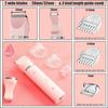 Electric Bikini Trimmer for Women - 2 in 1 Electric Lady Pubic Hair Groomer Painless Hair Removal Razor Body Shaver, Portable Ladies Shaver with 2