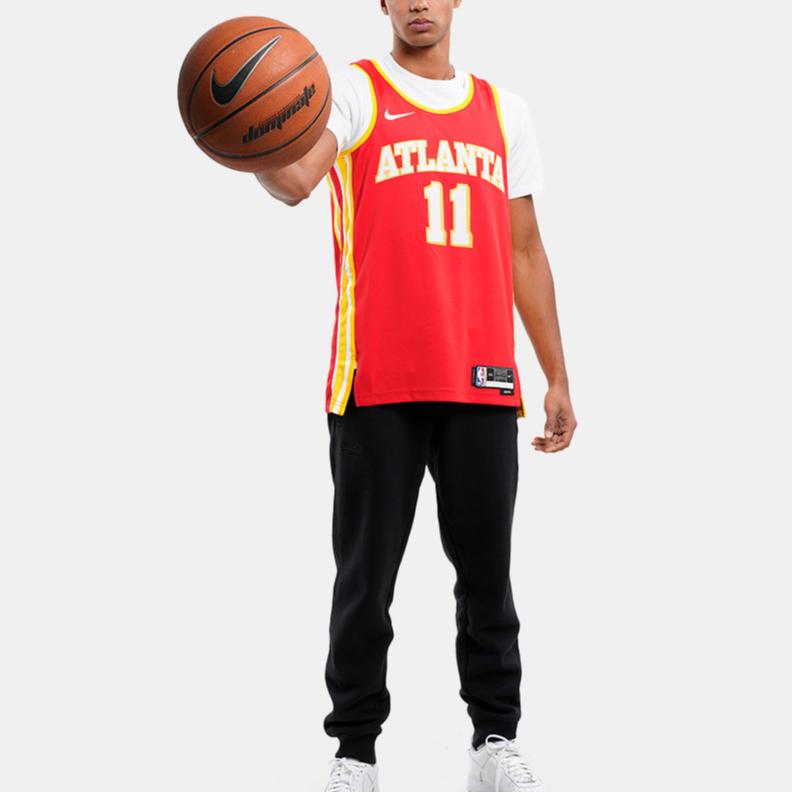 New Nike Trey Young Atlanta Hawks 2024/25 Icon Edition Big Kids' Nike Nba Swingman Jersey DN1995-657