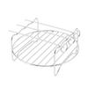 Stainless Steel 3pcs 6 Inch Multipurpose Layer Rack Skewers Included Heavy Duty Reusable Air Fryer Mounting Bracket Toast Rack Cooking Space Saving