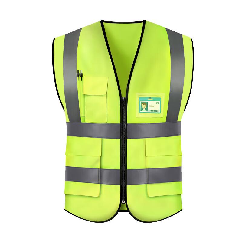 Multi-pocket Reflective Safety Vest