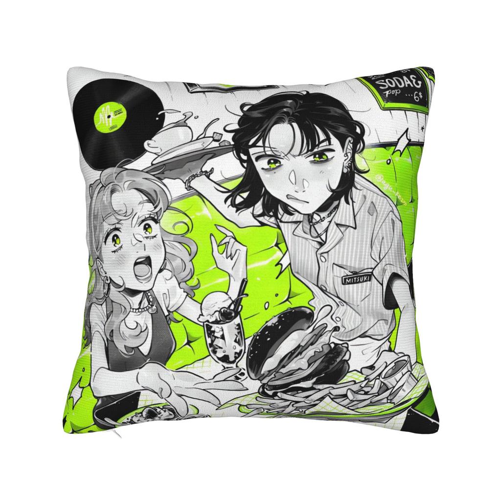 The Guy She Was Interested in Wasn't a Guy at All Pillow Case Design Pillow Cover For Living Room Bed Chair Cute Cushion Cover