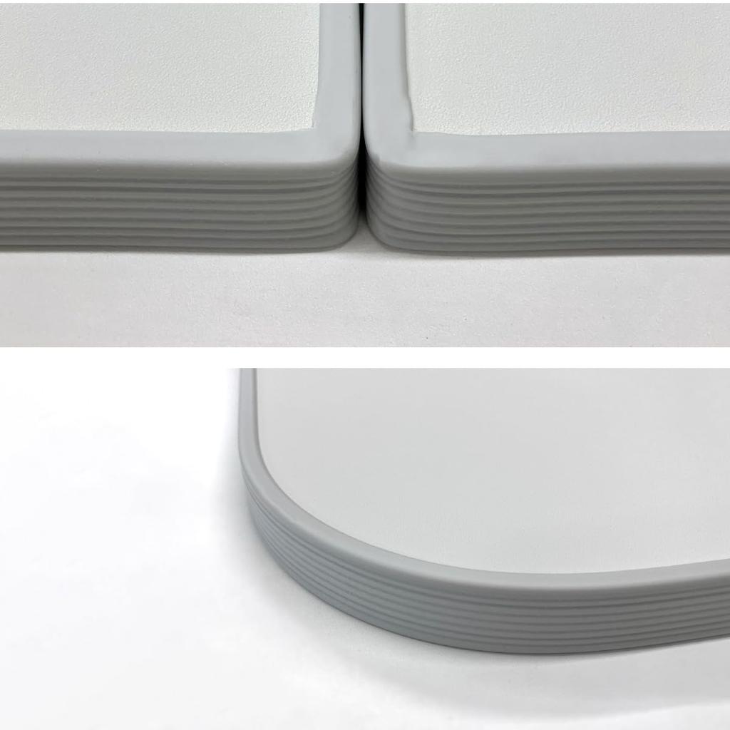 Topre Corporation Lid Lightweight Combination Bathtub Lid with Light Gray 73 X 148 Cm A-Karu (3-Piece Set), Anti-Mold Edges, L15, (Reversible),