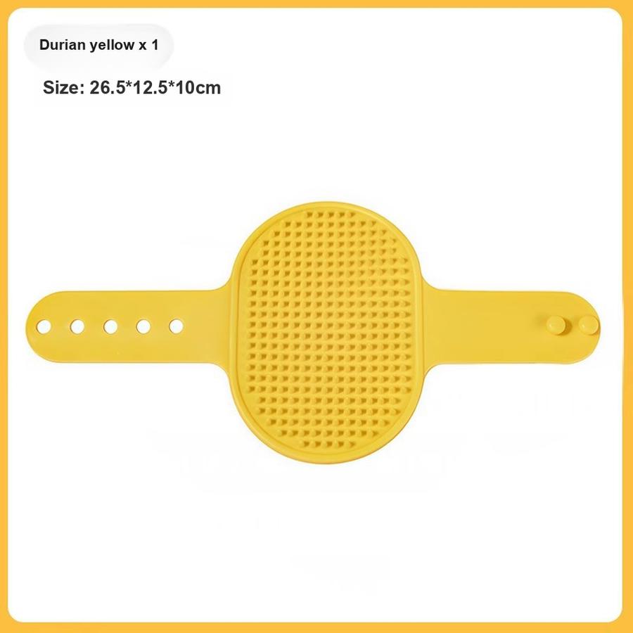 Cat Scratcher Toy with Massage Brush - Wall Corner Furniture Leg Binding Silicone Pet Grooming Relief Boredom Toy