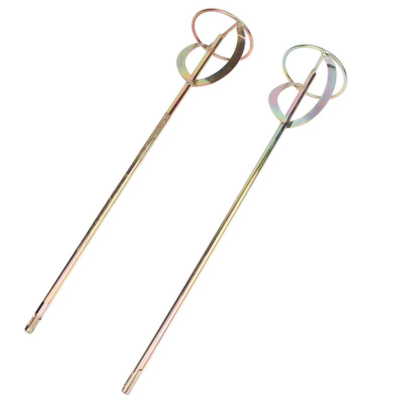 1Pcs S-Type Mixer Drill Paint Stirring Rod Handheld Paint Plaster Mortar Mixing Paddle Machine Power Tool Accessories