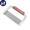 Potato Chip Vegetable Crinkle Wavy Cutter  Tool Fry Fries Hand Chipper Tool