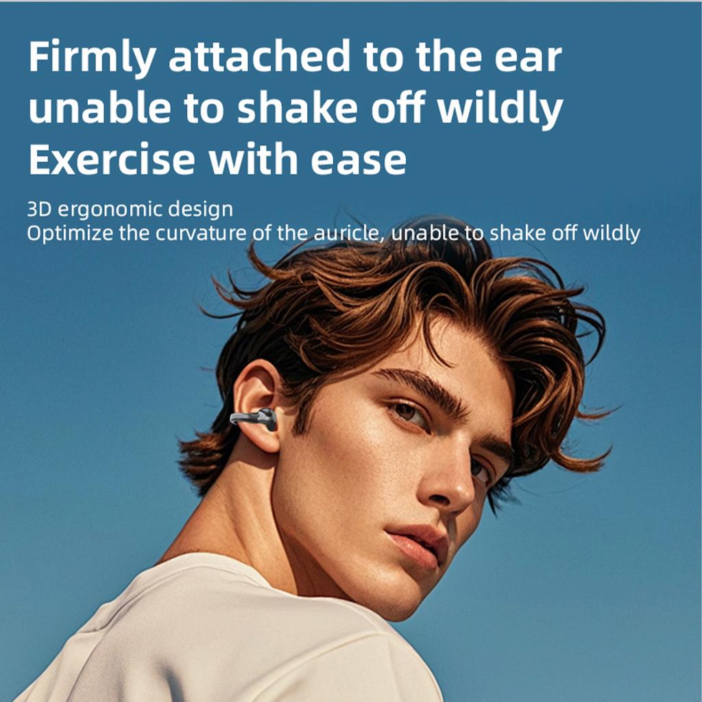 BT 5.4 Noise Canceling Earbuds with LED Display Dual Microphone Clear Calls Long Playing Time