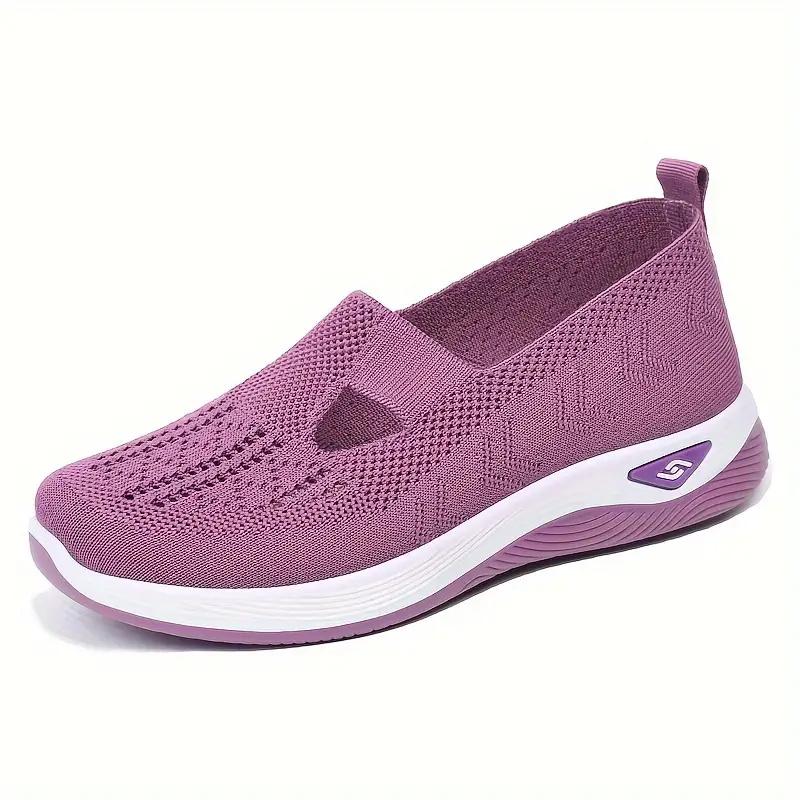 Fashion Sneakers Women Flats Summer Comfort Casual Shoes Fashion Soft Sole Breathable Hollow Out Flat Shoes for Women Zapatos De Mujer