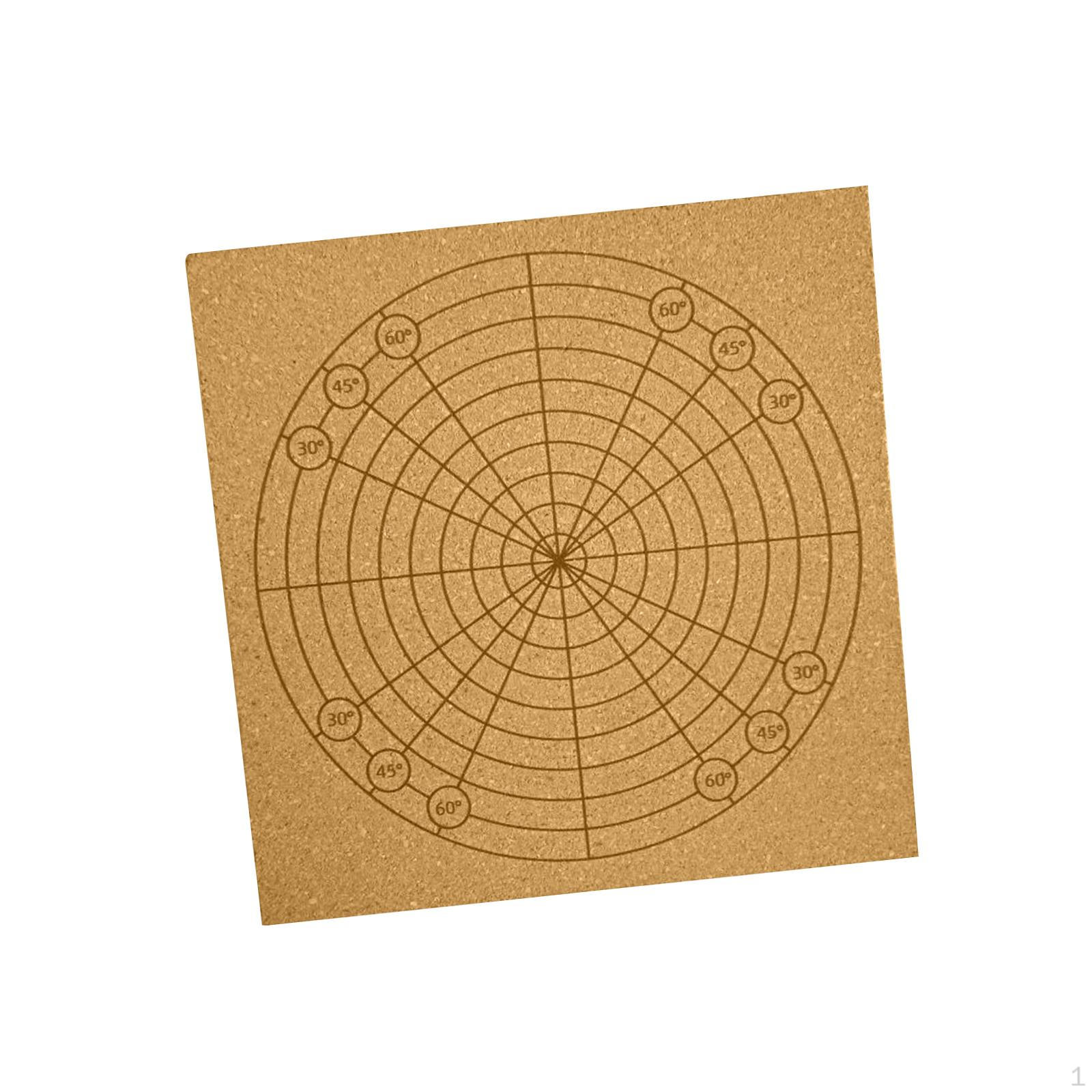 

Macrame Board DIY Wooden Handmade Braiding Plate Project for Crochet 40cmx40cm