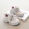 Children Running Shoes Air Mesh Breathable Girls Sneakers Handsome 2025 New Kids Sports Shoes Thick Soft Sole Fashion Trendy