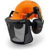 Stihl Function Basic Casque,Orange/Noir