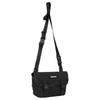 New Supreme Canvas Shoulder Bag, Crossbody Bag Mini Unisex Black B8-SS25-BLACK
