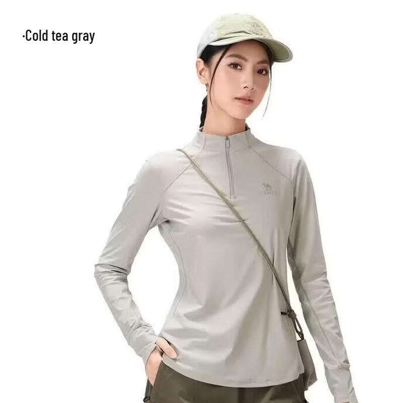 Women's Quick-Dry Long Sleeve Stand Collar T-Shirt