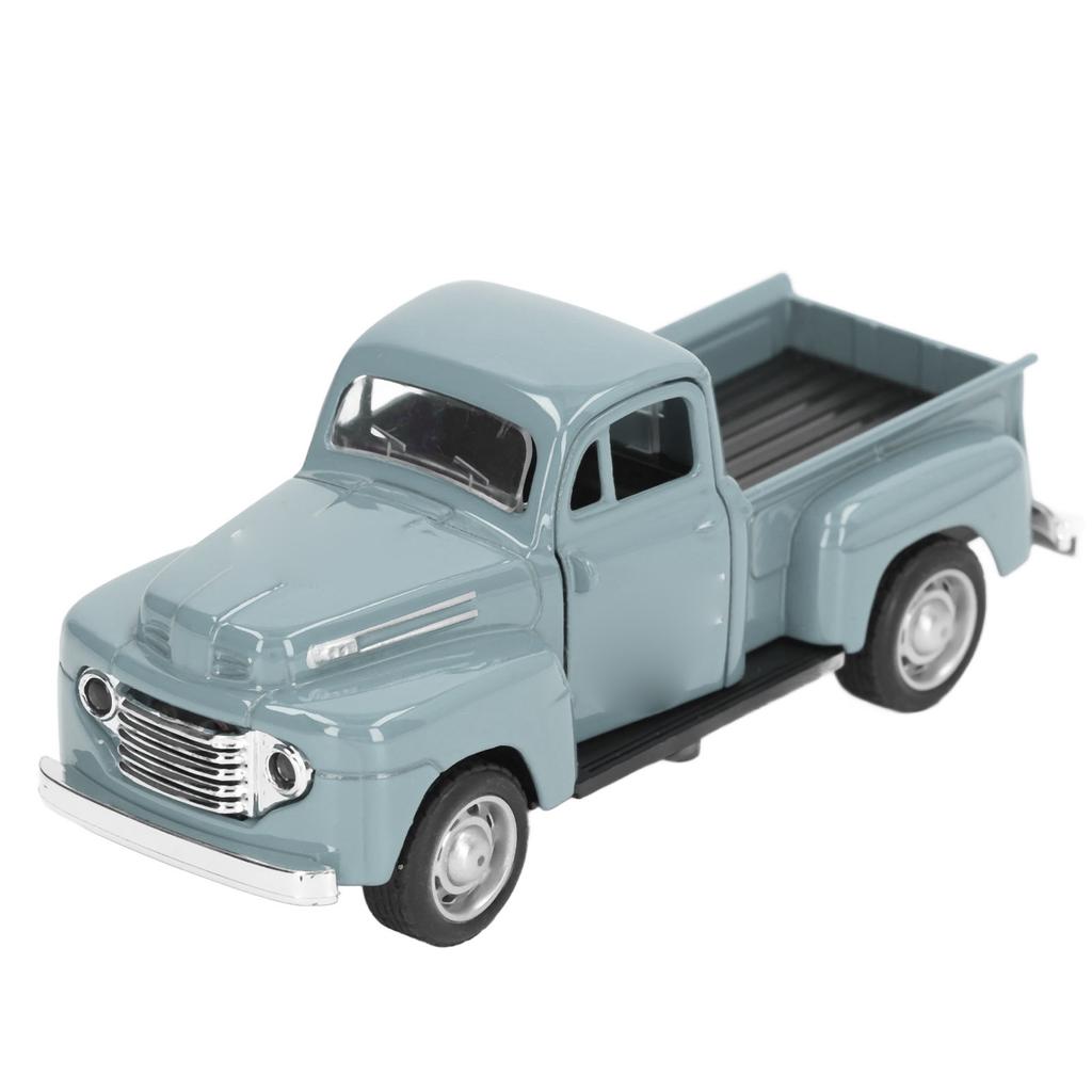 1:32 Pull Back Pickup Truck for Kids Boys Simulated Safe Alloy Toy Pickup Truck Model Cars for Yard