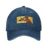 Professional Team Fortress Denim Fabric Cap Casual Baseball Caps Adjustable Hat Summer Unisex Baseball Hats