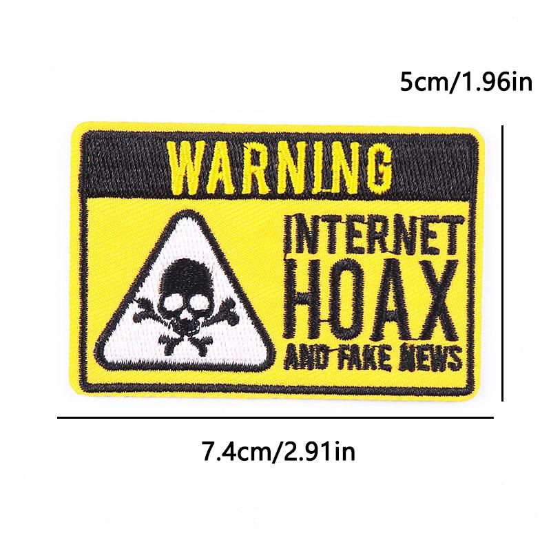 Tactical Morale Patch Embroidery Iron On Motivational Quote For Backpack Gear Metal Style Military Sewing Embroidered Design