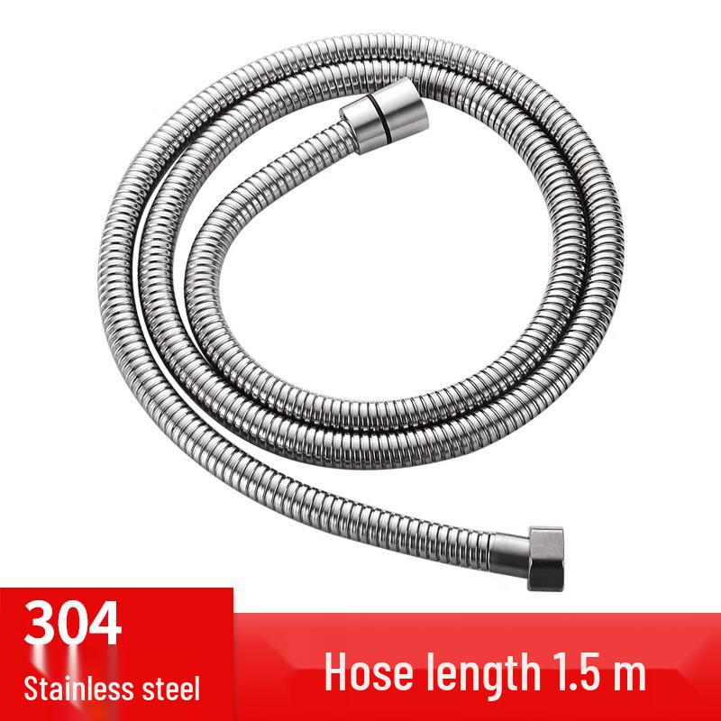 MDNG 304 Stainless Steel Explosion-Proof Shower & Inlet Hose (1/2-inch)