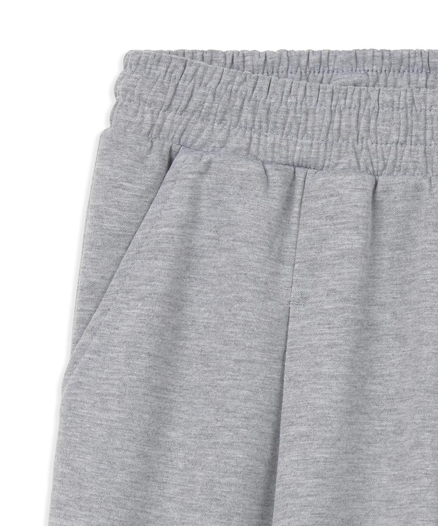 CAMEL WORK One-Tuck Wide Sweatpants (Gray)