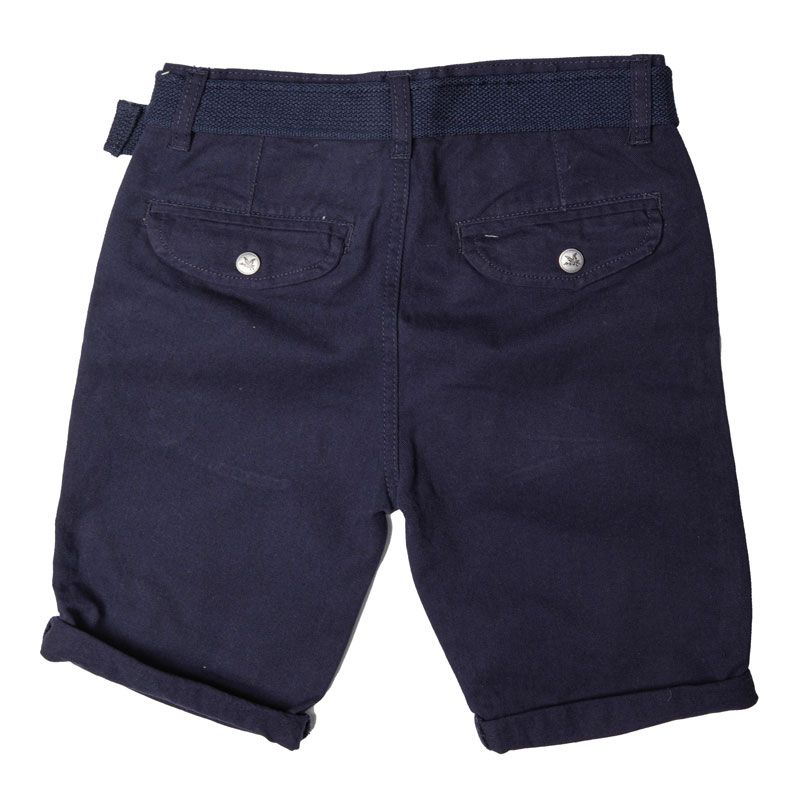 Short chino avec ceinture et logo Enfant CHEVIGNON