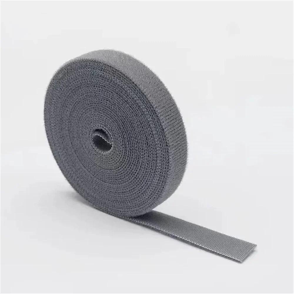 Cable Winder Tapes Storage Management Straps Self Adhesive Fastener Cord Ties Reusable Double Side Hook Loop Wire 1M 3M 5M