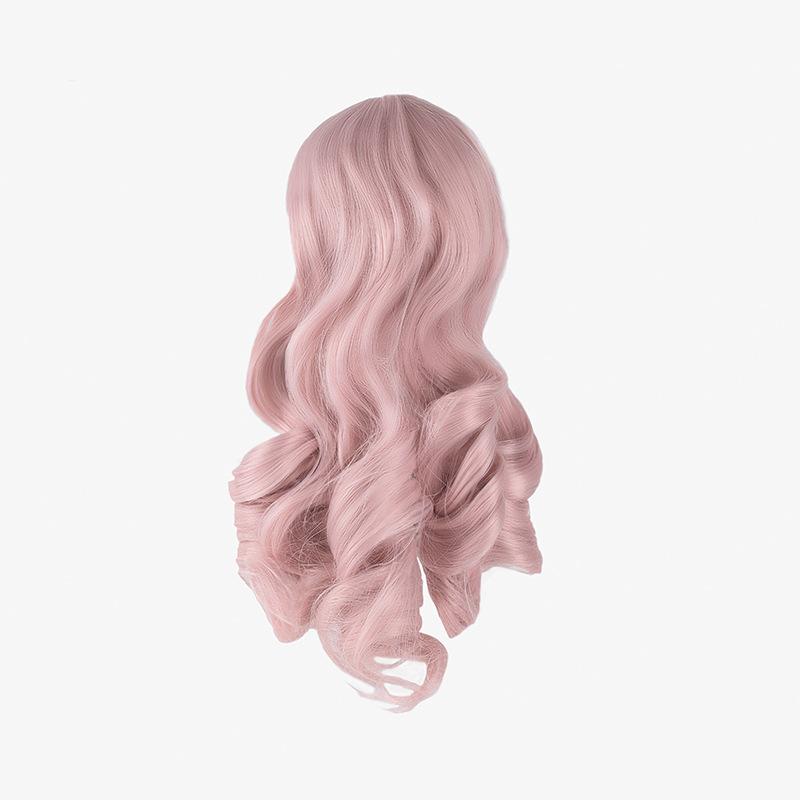 Quality 60cm Doll Wig 1/3 Doll Accessories Black White Red Brown Pink Coffee Color Doll Hair Straight Curve Braid Pony Decors