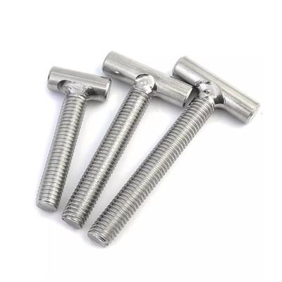 304 Stainless Steel T-Bolt Welded Stud - Sizes M4, M5, M6, M8, M10, M12