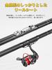 SANLIKE Casting Rod, Long-Distance Casting Rod, 3.0M/3.6M/4.5M/5.4M/6.3M, Telescopic Carbon Spinning Rod (3.6m/360cm)