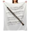 Oboe Player Oboist Woodwind Musician (Colour) Throw Blanket For Baby For Sofa Thin Luxury Sofa Quilt Blankets