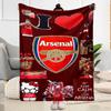 Arsenal Blanket Soft Warm Cozy Great for Livingroom Sofa Bed Four Seasons Multipurpose Stylish Decor Gifts For Family Or Friends