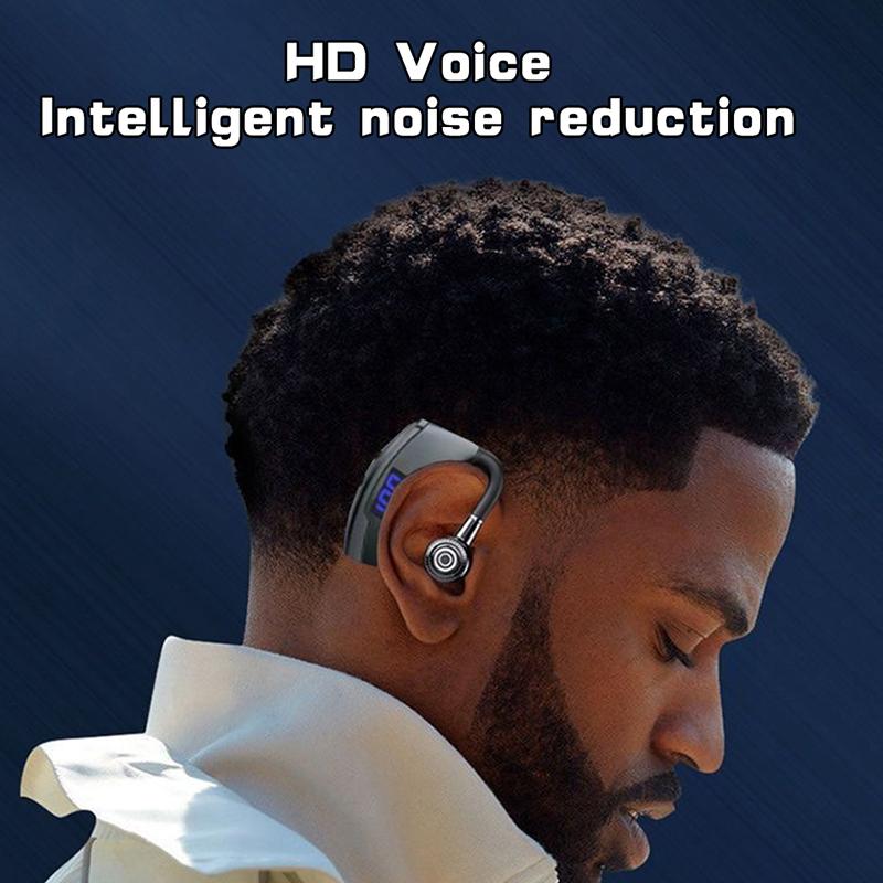 

Headset Wireless Digital Display Headphone For Business Noise Reductions Bluetooth Compatible 5.0 With Microphone