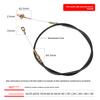 Electric tricycle brake line, four-wheel vehicle parking brake pull wire, thick steel wire handbrake cable