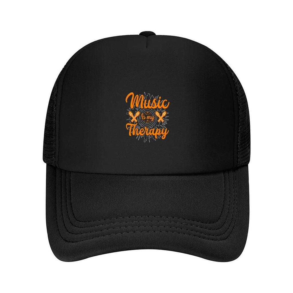 MUSIC IS MY THERAPY Baseball Cap Gentleman Hat Cosplay Sun Hat For Children Fishing cap Baseball Men Womens