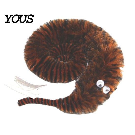 Sensory Toys for Anxiety 23cm Cute Worm Plush Toy, Fidget Caterpillar Twist Prop Handheld Tools with Big Eyes, Soft Stuffed Prank Toy Kids Party