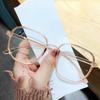 Anti-blue Light Glasses Slimming Polygonal Glasses Fashionable Bare Face Small Flat Light Glasses 819