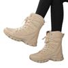Outdoor snow boots sports tube foot warmer cotton shoes thickened with cotton to keep warm, casual and non-slip