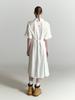 HALF DEVIL US Structured Long Shirt_White