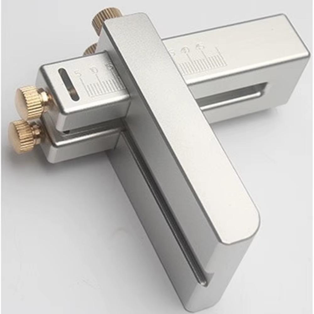 1 szt. Obcinak do pasków skórzanych Regulowany Pasek Narzędzie do precyzyjnego cięcia Stop aluminium Skórzarstwo Nóż do nacinania