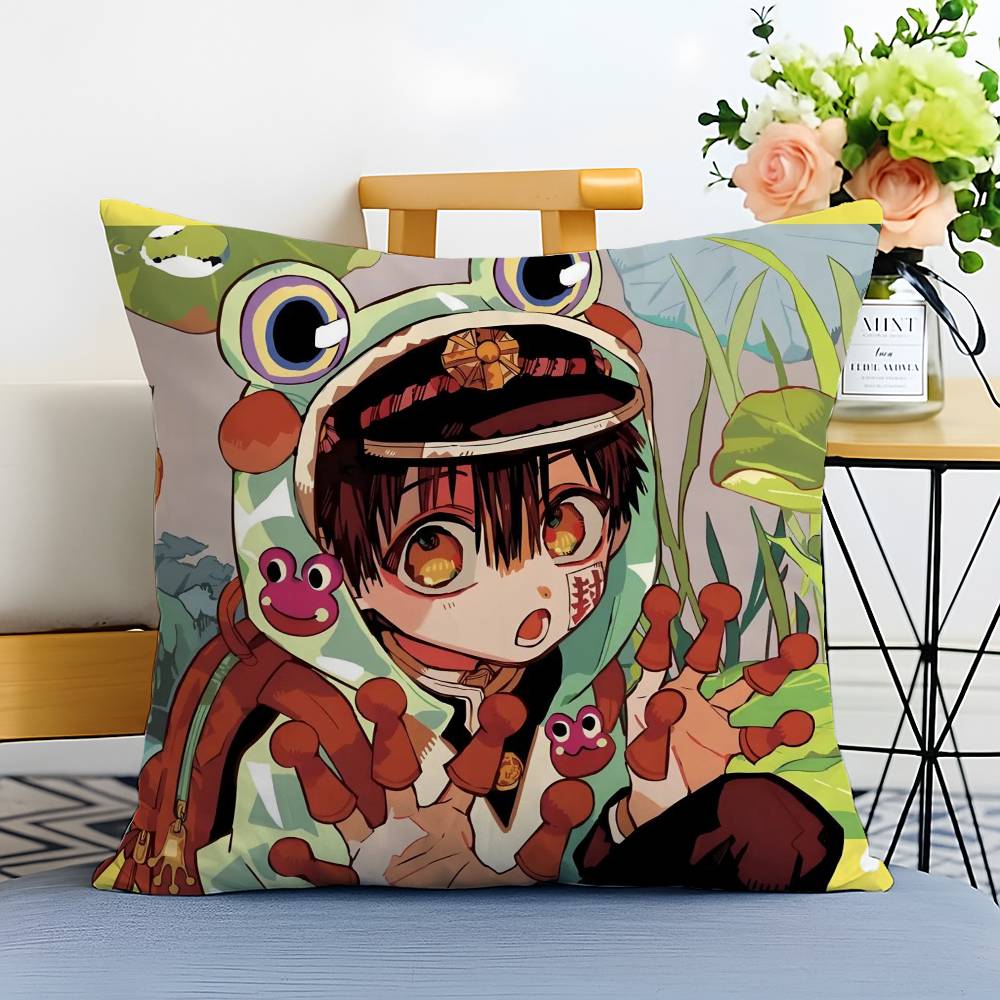 Love T-Toilet-bound Hanako-kun-MT Pillow Case Printed Brushed Fleece Pillow Baby Skin-Touch Eco-Friendly Dye-Sublimat