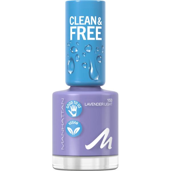 MANHATTAN Manhattan Clean & Free Nail Polish 153 8ml