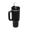 40oz Stainless Steel Insulated Travel Mug with Handle and Straw
