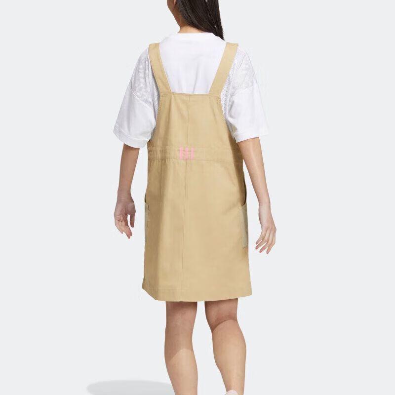 Adidas Women's Casual Overalls Suspender Dress HS6832