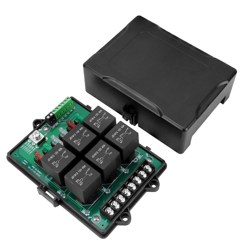 For Car For Boat Car Power Panel 12V Fuse Relay Box Vehicle Wiring Upgrade Efficient Power Distribution System